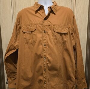 Redhead Mens XL Button Down Long Sleeve Shirt